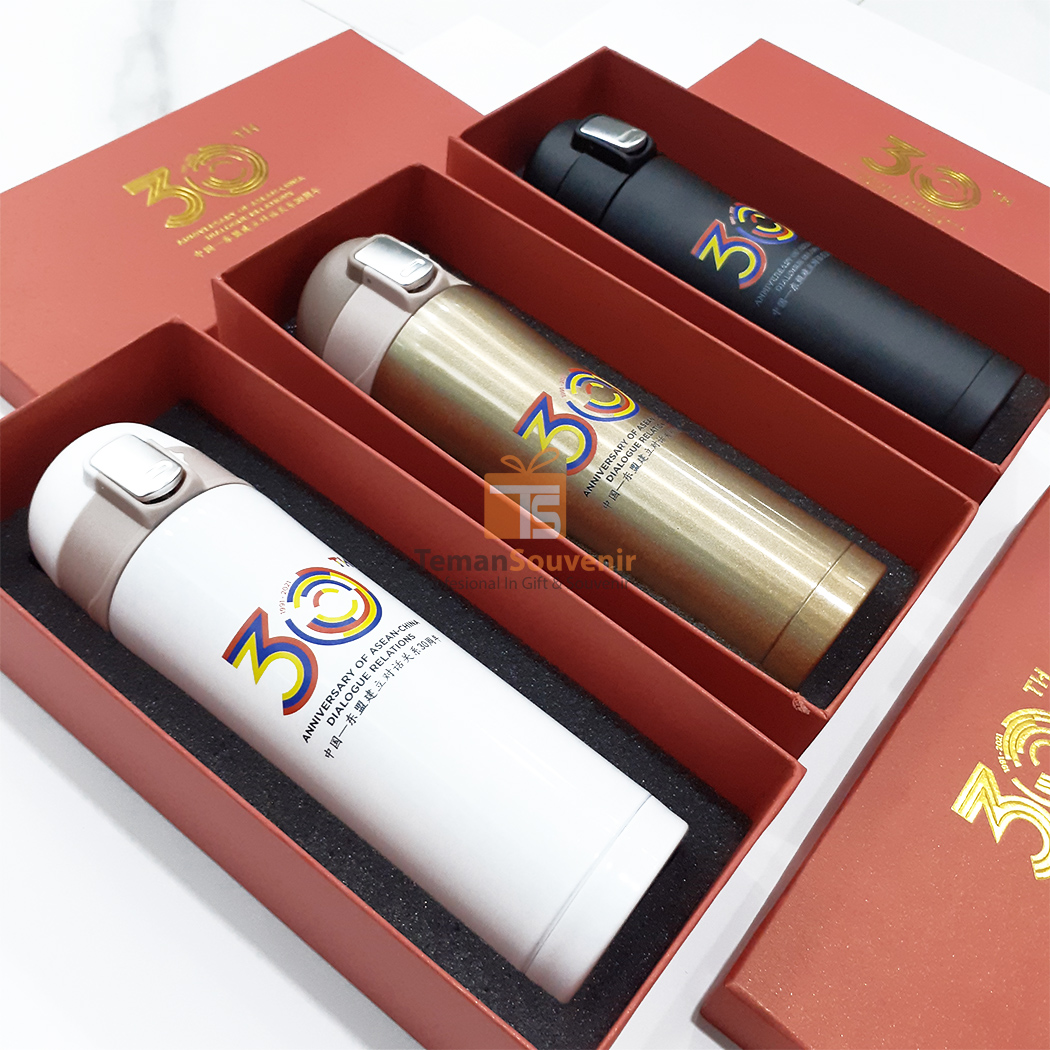 Box Giftset Tumbler Stainless TS 15 ANNIVESARY OF ASEAN-CHINA DIALOGUE RELATIONS