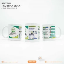 Souvenir Promosi Mug Kramik MK 01