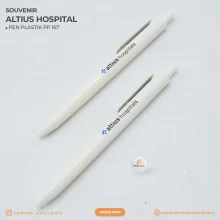 Souvenir Promosi Pen Plastik PP 167 ALTIUS HOSPITAL